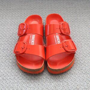 Arizona Big Buckle High-Shine Leather Patent - RED (SPECIAL EDITION)